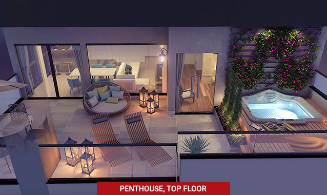 Penthouse, Top Floor